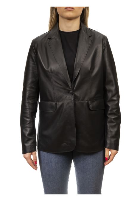 giacca nappa nera PK BY PASKAL | 163NAPPA-NERO